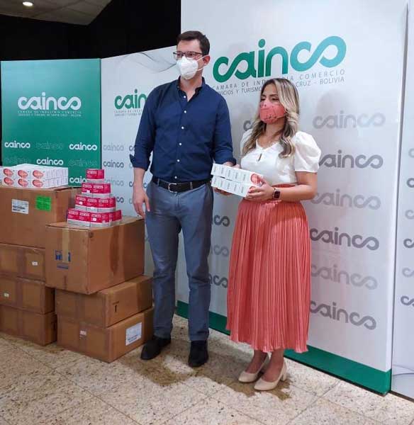 Cainco proporcionó 3.000 kits de medicamentos para la Chiquitania