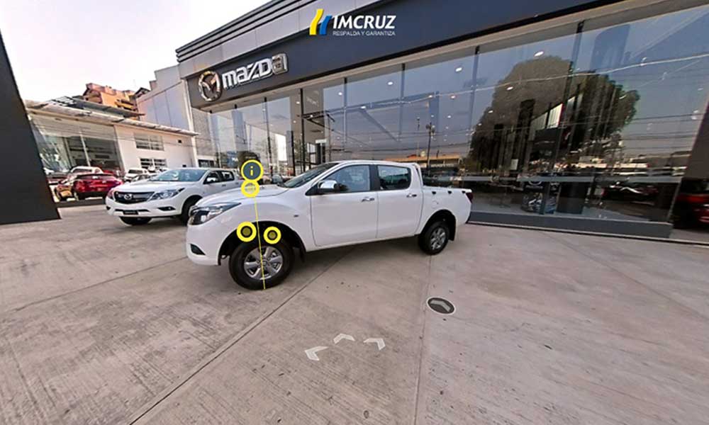 Showroom virtual de Imcruz expone vehículos en 360°