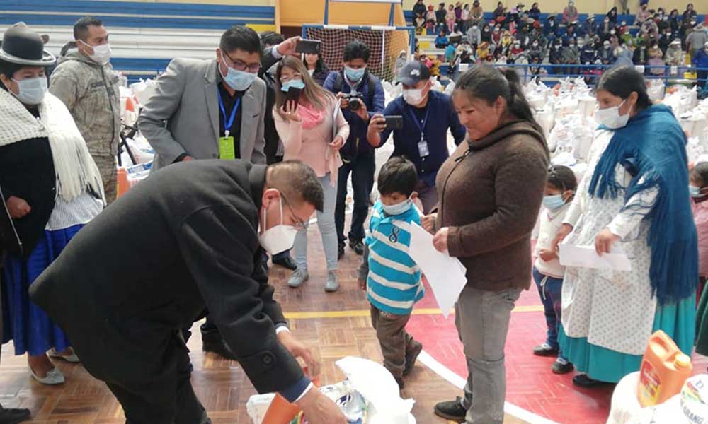 Municipios de Beni, La Paz, Sucre y Cochabamba adquirieron productos de Emapa para canastas estudiantiles
