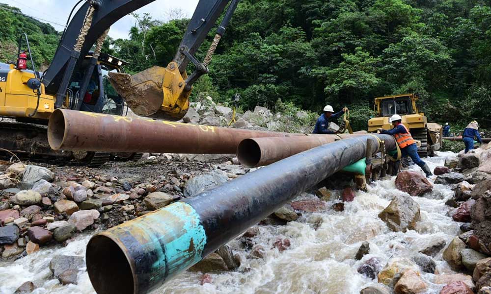 Ministerio de Hidrocarburos e YPFB aceleran la reparación del Gasoducto Carrasco – Cochabamba