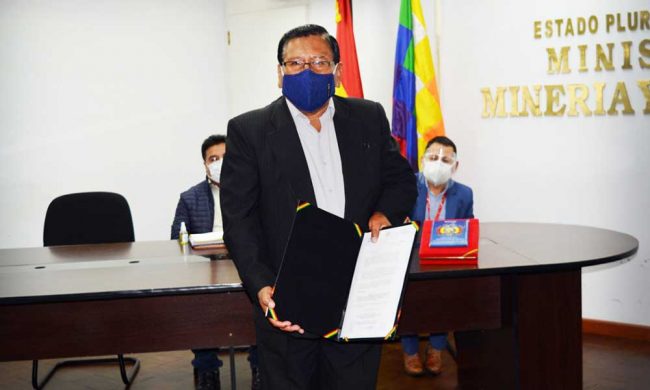 Eugenio Mendoza es el nuevo presidente ejecutivo de Comibol Eugenio Mendoza es el nuevo presidente ejecutivo de Comibol