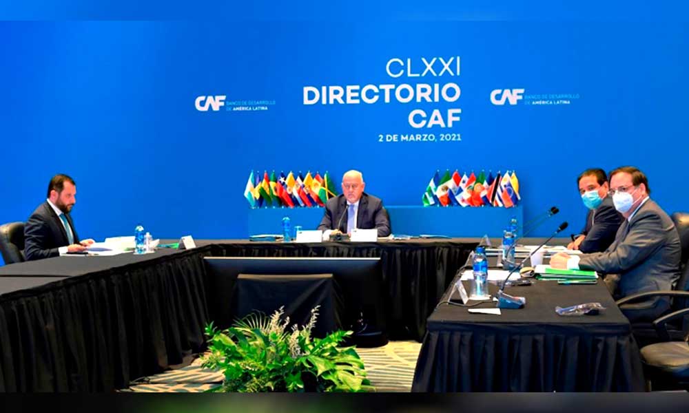 CAF apoyará la vacunación y el fortalecimiento del sector salud de América Latina con $us 1.000 millones