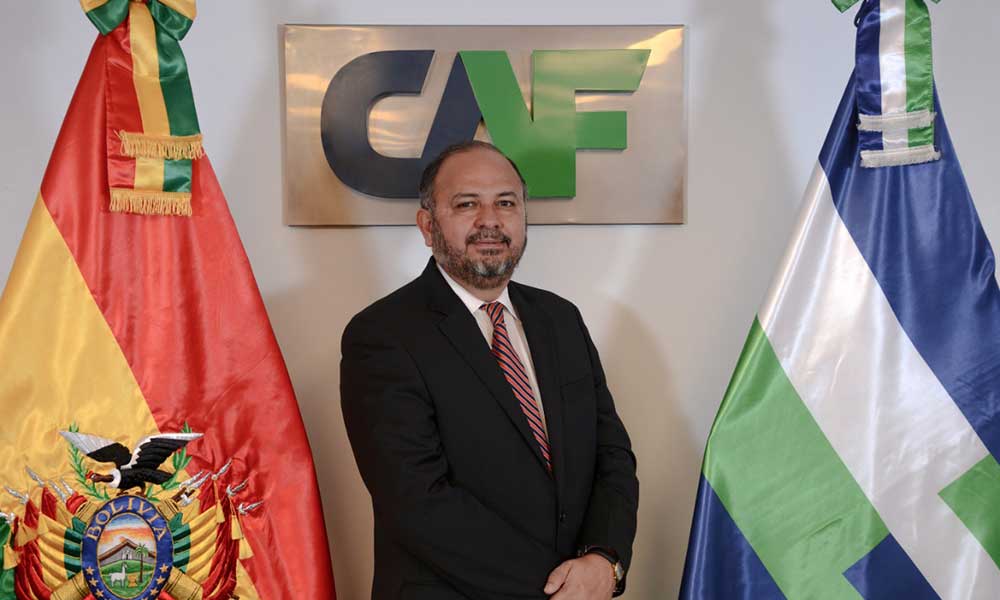 Florentino Fernández es el nuevo representante de CAF en Bolivia