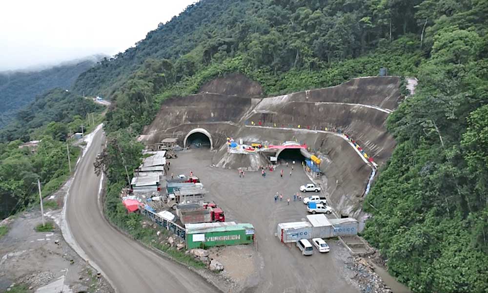 La construcción del nuevo tramo de El Sillar tiene 59% de avance, según Sinohydro