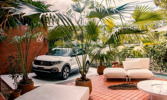 Volkswagen T-Cross el vehículo oficial de Casacor Bolivia 2021