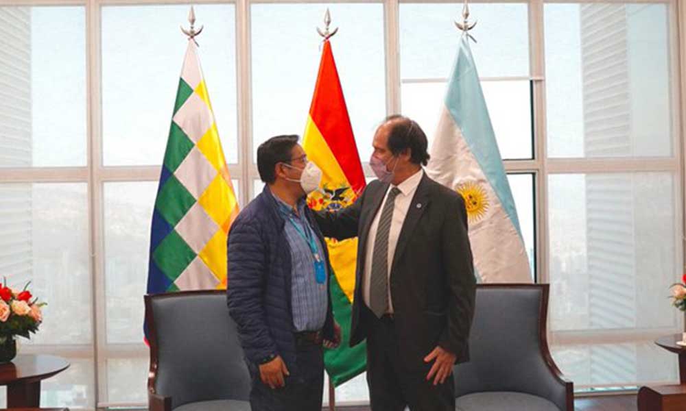 Bolivia y Argentina conversan sobre integración económica y lucha contra el Covid-19