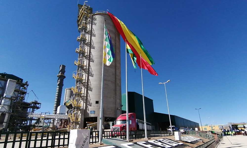 Ecebol reinicia sus operaciones con la meta de producir 545.730 toneladas de cemento hasta diciembre
