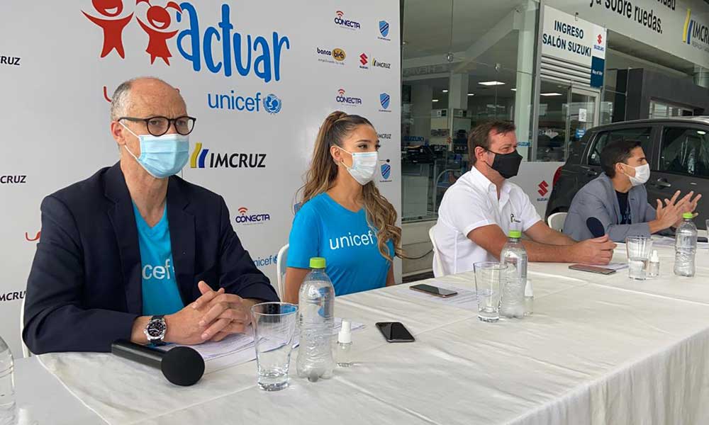 “Tiempo de Actuar”: Unicef busca recolectar más de Bs 1,2 millones para ayudar a la niñez boliviana