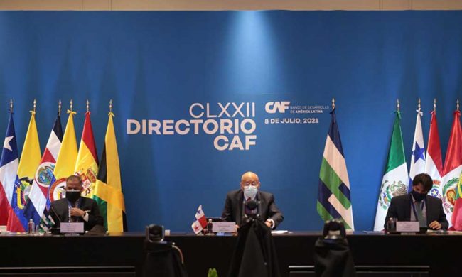 CAF promueve la nutrición infantil y la reactivación de América Latina con $us 1.345 millones CAF promueve la nutrición infantil y la reactivación de América Latina con $us 1.345 millones