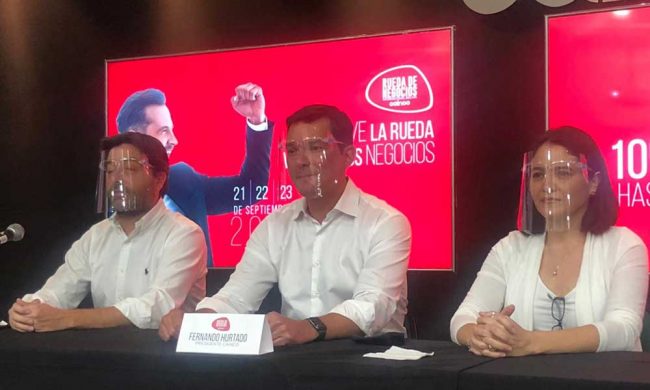 Cainco prepara el retorno de la Rueda de Negocios Internacional en formato mixto Cainco prepara el retorno de la Rueda de Negocios Internacional en formato mixto