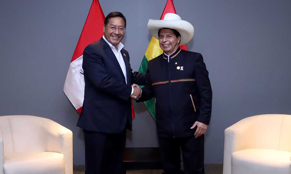 Arce y Castillo acuerdan reanudar el Gabinete Binacional Bolivia – Perú