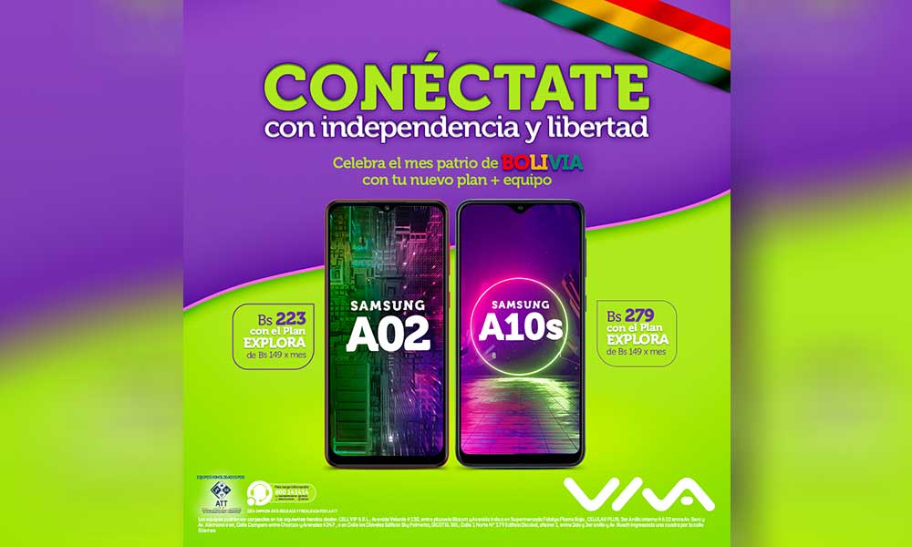 VIVA celebra el mes patrio ofreciendo planes accesibles con celulares de oferta