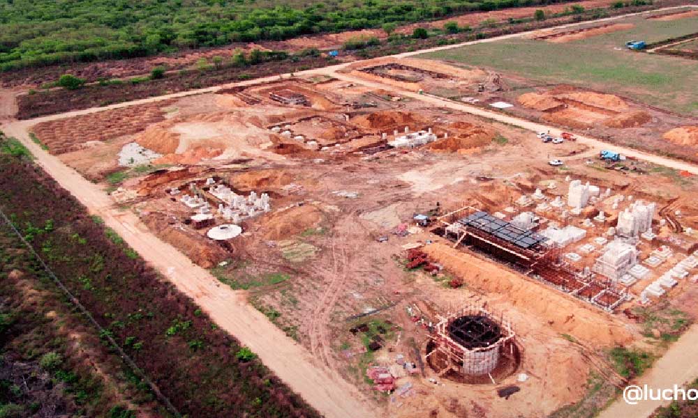 Arce destaca que la construcción del complejo siderúrgico del Mutún presente un avance del 45%
