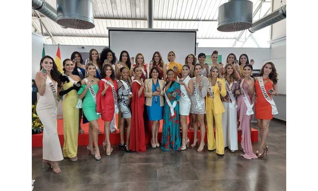 Candidatas a Reina Hispanoamericana conocen las características curativas del mentisan de INTI Candidatas a Reina Hispanoamericana conocen las características curativas del mentisan de INTI