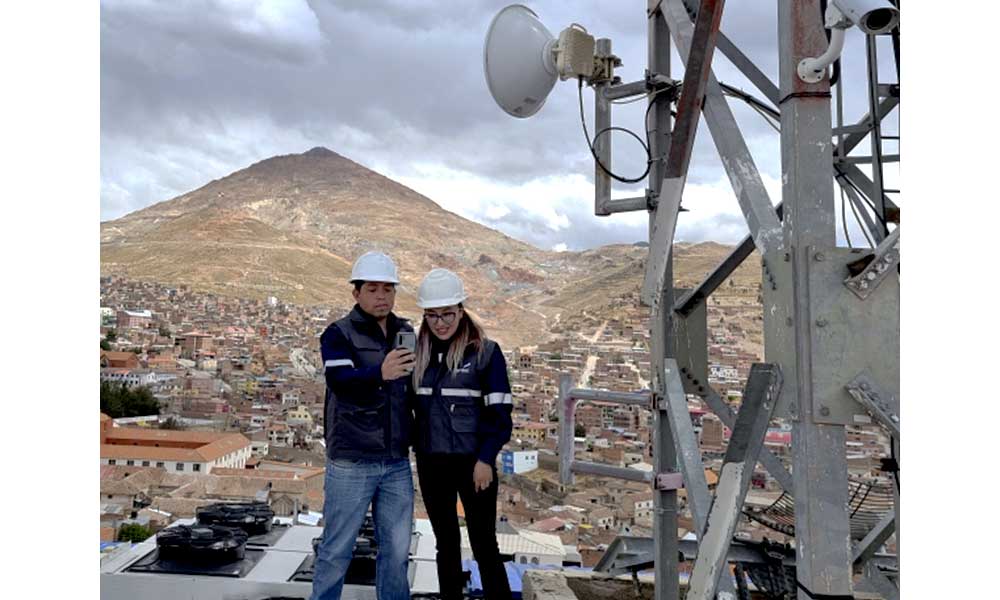 ENTEL opera más de 1.000 estaciones Radio Base en el departamento de Potosí