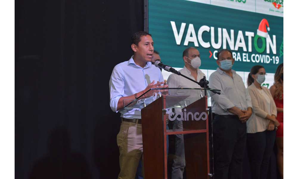Instituciones se unen para realizar “Vacunaton contra el covid-19”, por un 2022 sin restricciones