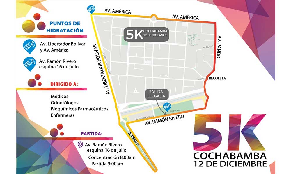 Carrera pedestre 5K ‘Christian Schilling’: el gran reto para los trabajadores de la salud