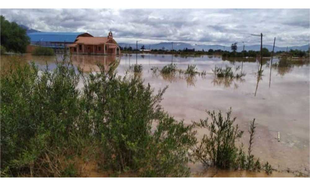 Reportan casi 60.000 familias afectadas y damnificadas por inundaciones en Bolivia