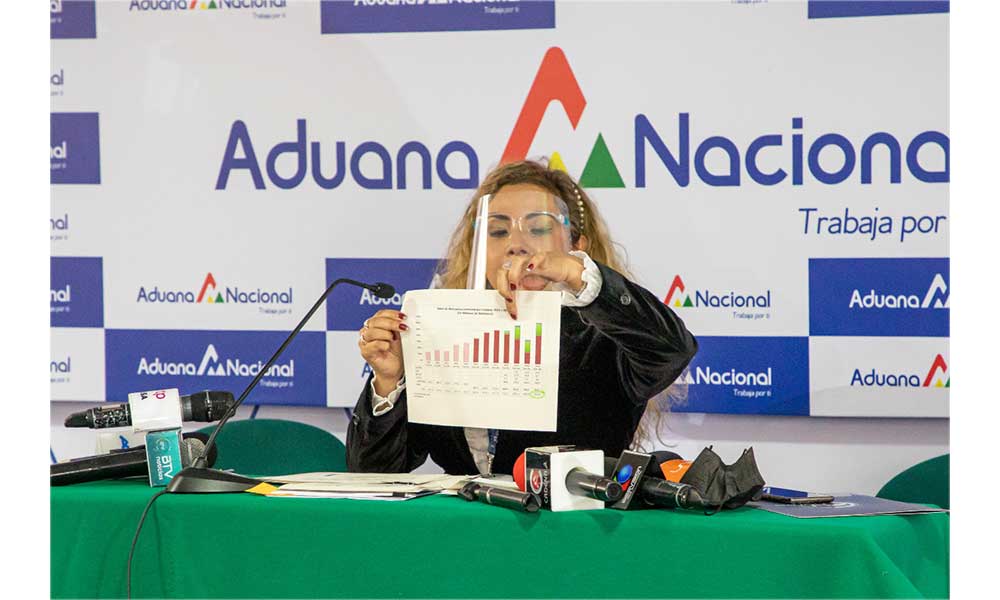 Aduana Nacional rompe records y concluye con éxito la gestión 2021