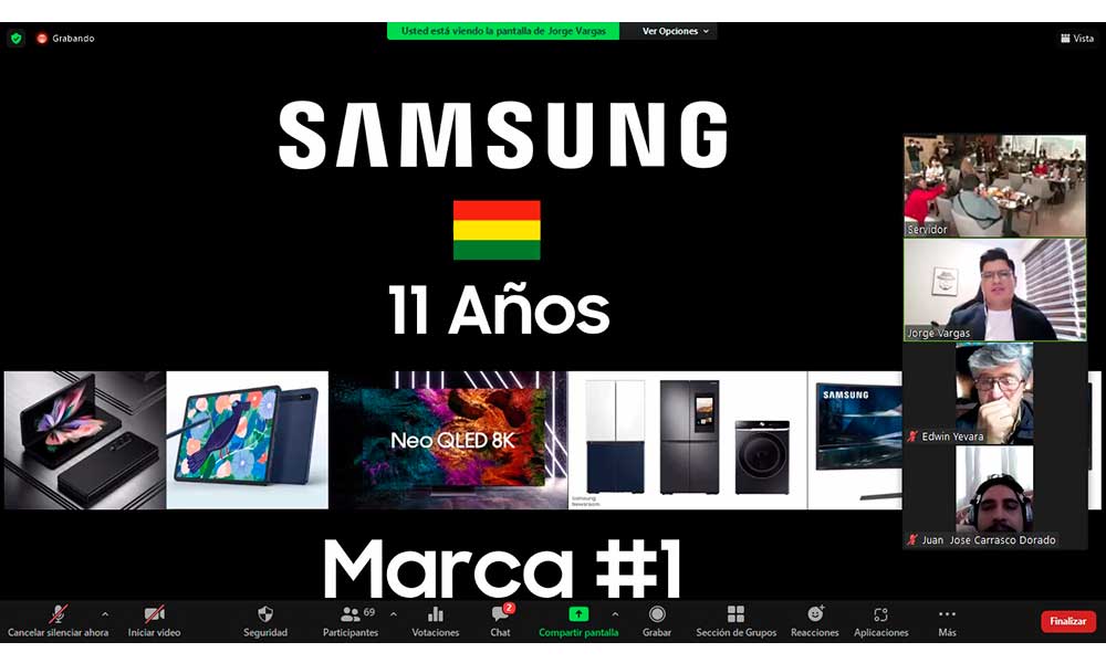 Samsung: “hemos ayudado para que todos los dispositivos se interconecten y las personas se conecten con lo que realmente importa”