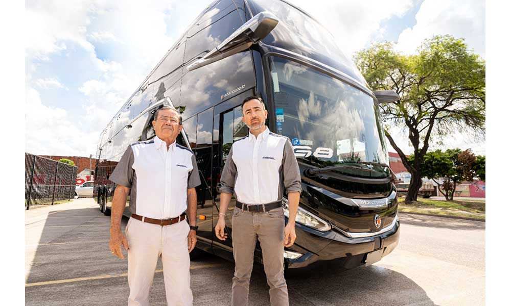 Orión presentó los buses MARCOPOLO G8, el transpote interurbano del futuro