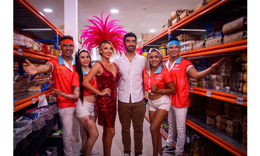 PedidosYa y Dayana I llevan juntos el carnaval a los hogares cruceños