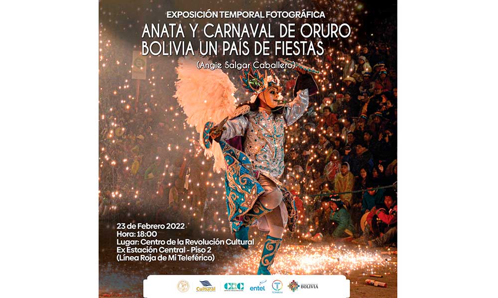ANATA Y CARNAVAL DE ORURO: BOLIVIA UN PAÍS DE FIESTAS (Exposición fotográfica en el CRC)