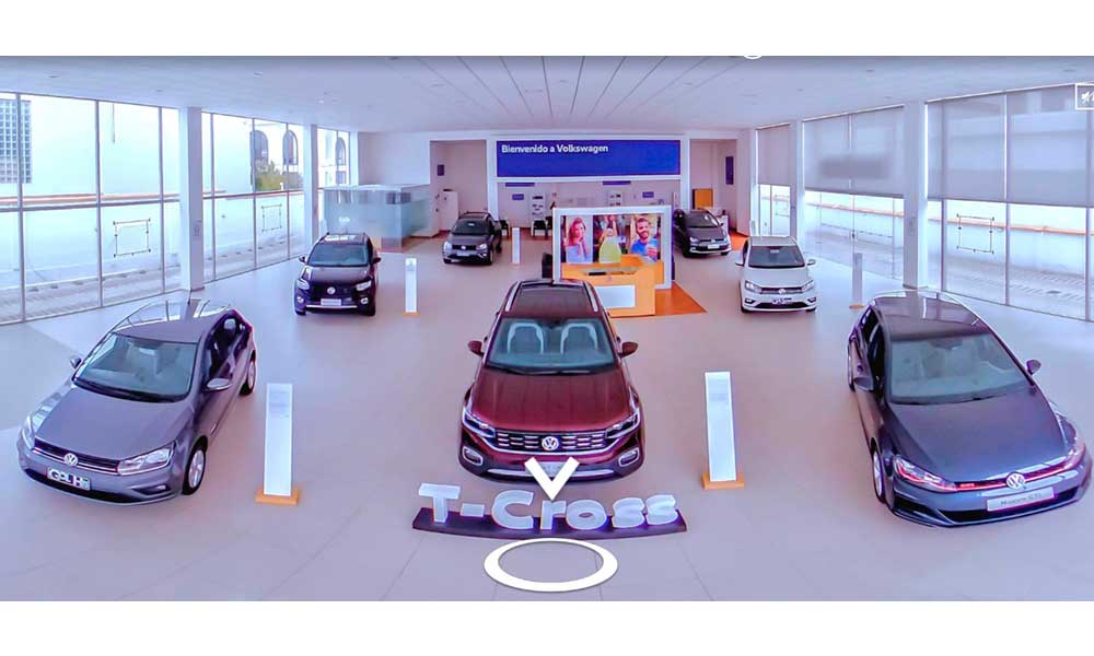 Experimenta el Showroom Virtual de Volkswagen a tan sólo un click.