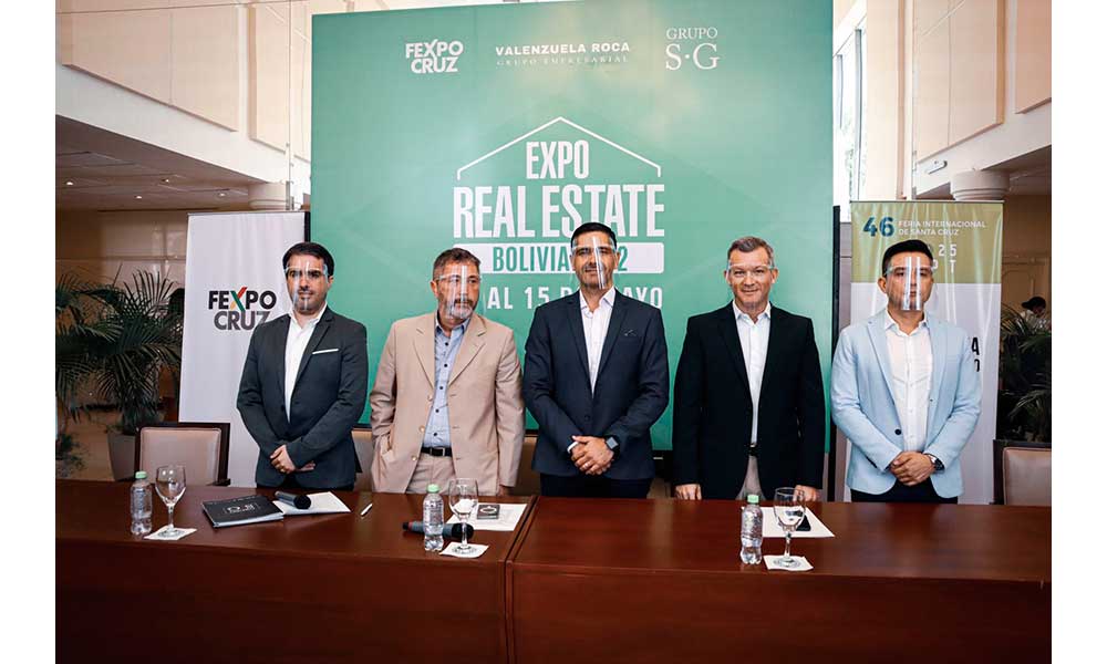 Expo Real Estate, el principal encuentro de negocios e inversiones inmobiliarias de Latinoamérica llega por primera vez en Bolivia y lo hace en FEXPOCRUZ