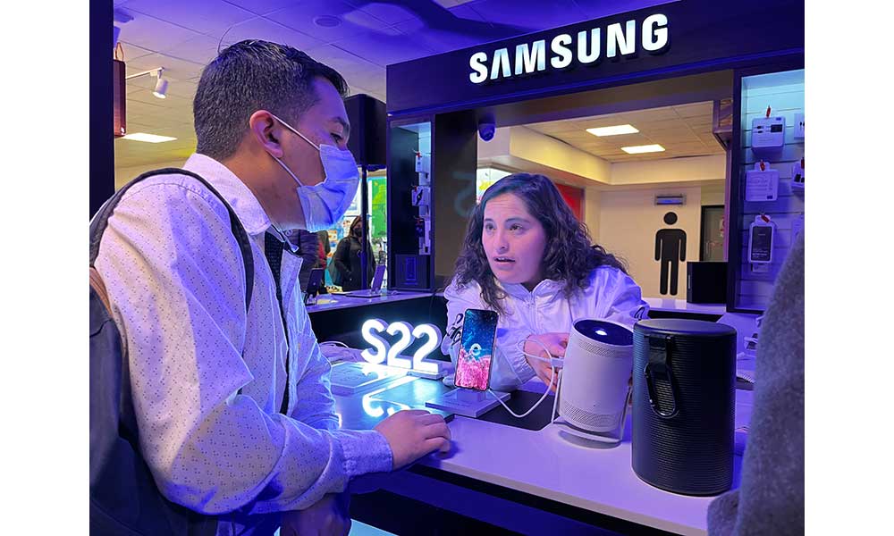 Samsung presenta nuevo concepto de Kioskos en Bolivia