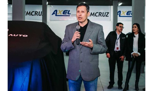Changan presentó en la fexpo sucre su UNIT-T, un suv con inteligencia artificial