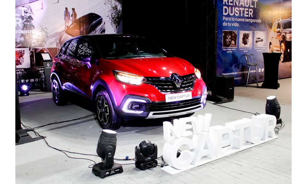 Mayor tecnología y estética,  con el new captur de Renault