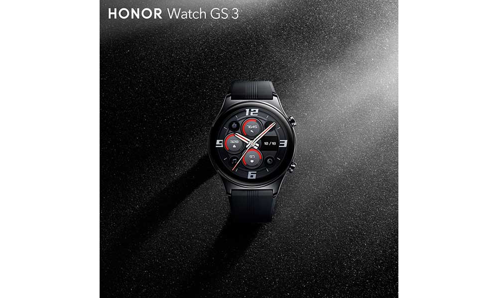 Conoce el nuevo HONOR Watch GS 3: un reloj inteligente elegante y de gran precisión