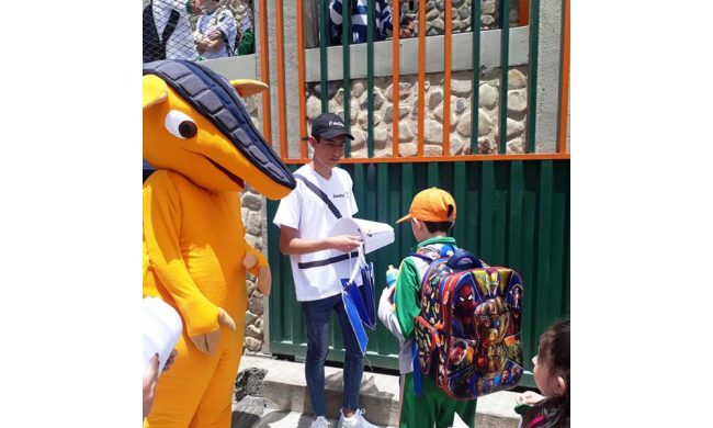 Dillo, el exponente de la seguridad vial de Imcruz, se alista para visitar 36 colegios en Bolivia Dillo, el exponente de la seguridad vial de Imcruz, se alista para visitar 36 colegios en Bolivia
