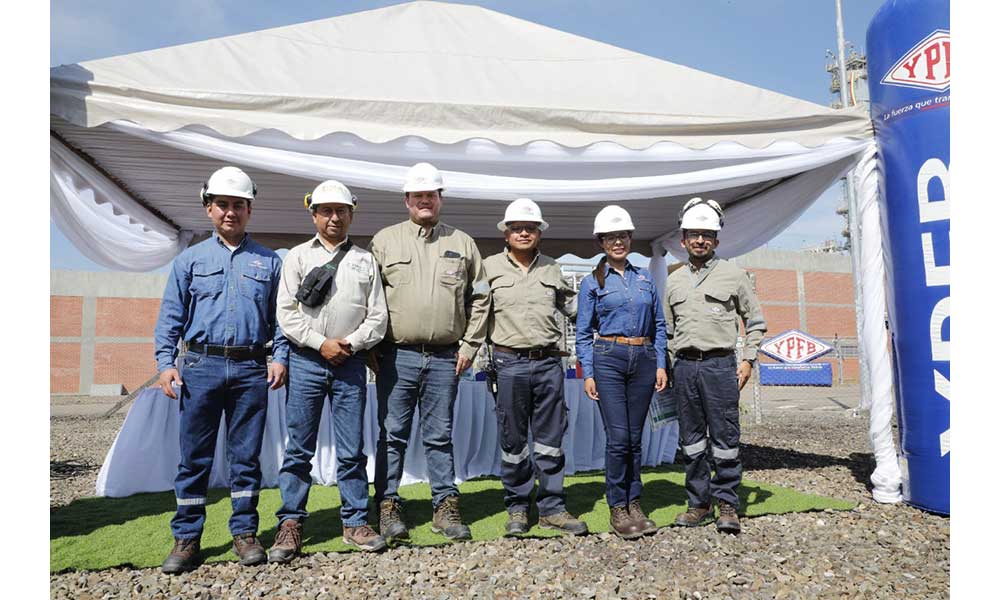 Profesionales bolivianos son promocionados y asumen operaciones de la Planta de Amoniaco y Urea