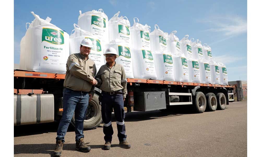 YPFB factura más de $us 160 millones por venta de urea en el primer semestre