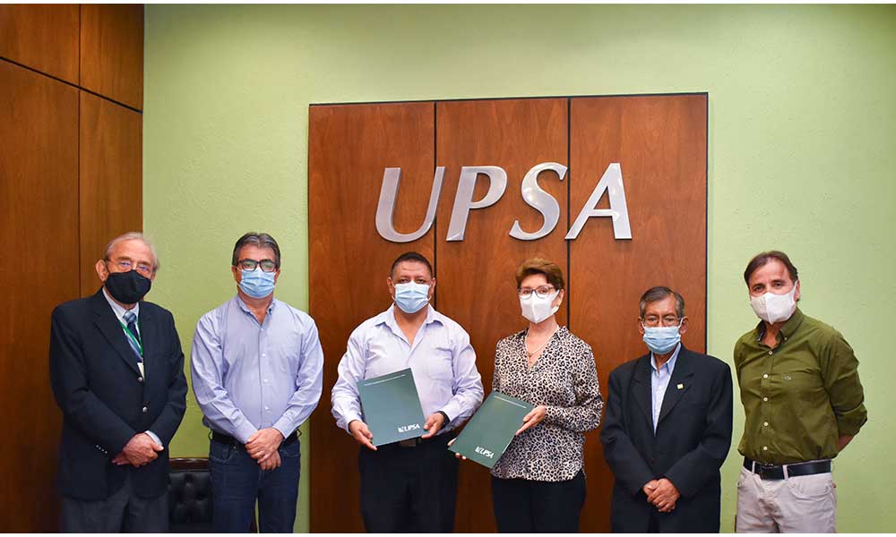 UPSA firma convenio con asociación de ingenieros de energía