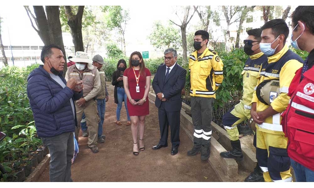 Ecofuturo apoya campaña de reforestación en Cochabamba