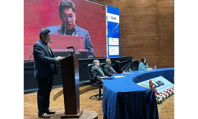 El Congreso del CLAD concluye con participación de 2.200 asistentes entre presenciales y virtuales El Congreso del CLAD concluye con participación de 2.200 asistentes entre presenciales y virtuales