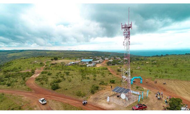 Presidente inaugura el acceso a Internet LTE de ENTEL en la fronteriza Cerro San Simón de Beni Presidente inaugura el acceso a Internet LTE de ENTEL en la fronteriza Cerro San Simón de Beni