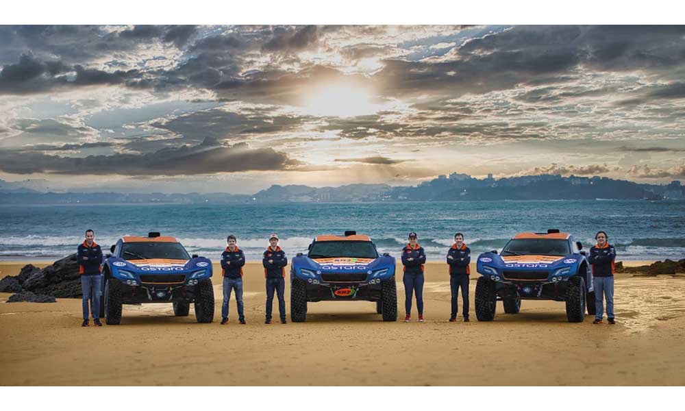 Laia Sanz, Carlos Checa y Óscar Fuertes:  ASTARA TEAM forma un “Dream Team” sostenible e inclusivo para competir en el Dakar