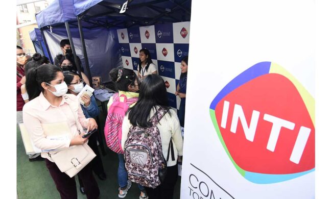 INTI impulsa su marca empleadora en la 1ra. Feria de Empleabilidad realizada por la UNIFRANZ INTI impulsa su marca empleadora en la 1ra. Feria de Empleabilidad realizada por la UNIFRANZ