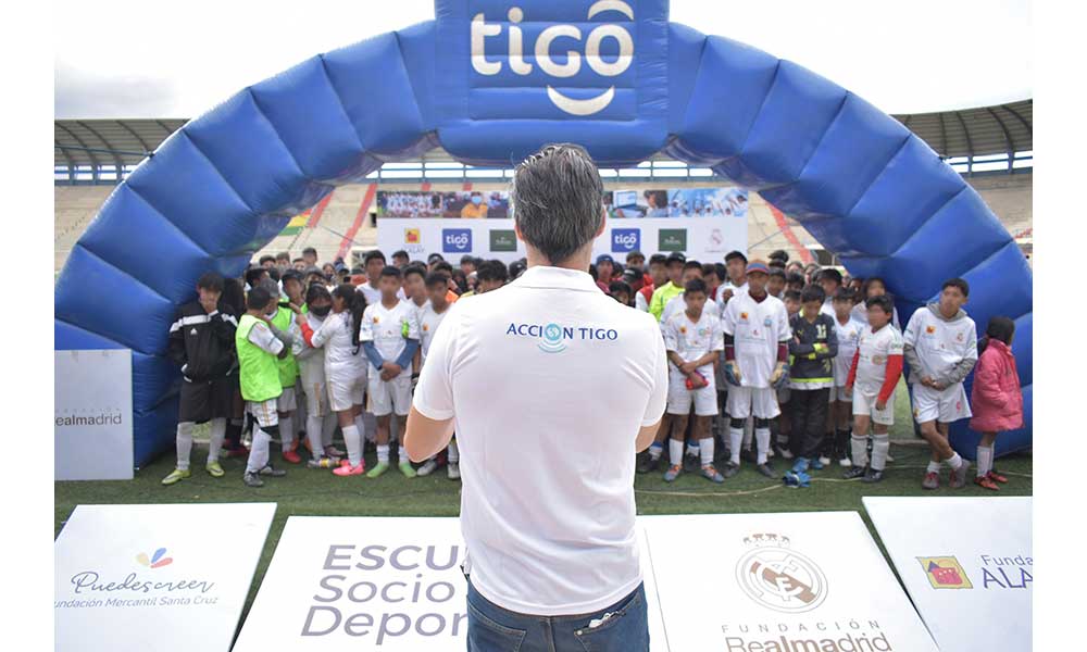 Escuelas Sociodeportivas de la Fundación Real Madrid cierran gestión con actividad en El Alto