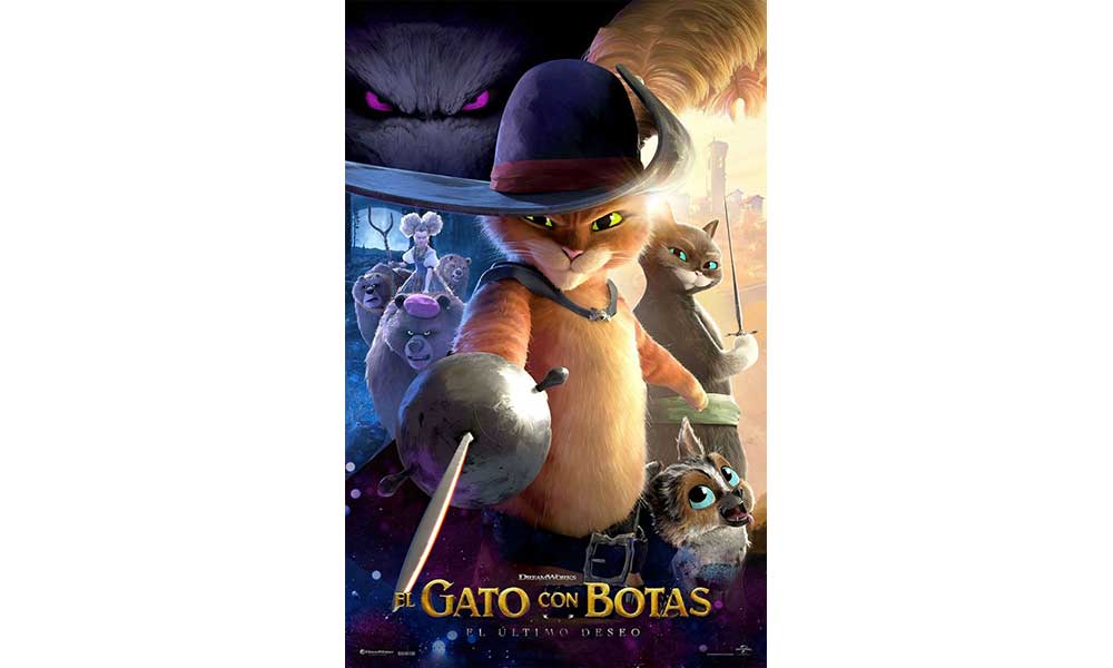 Llega a los cines “Gato con Botas: El Último Deseo”, una película para valorar la vida