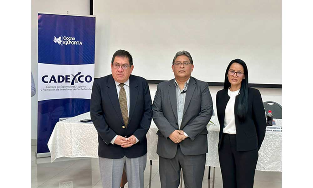 Exportadores de Cochabamba destacan política de incentivo al sector que desarrolla el banco central de Bolivia