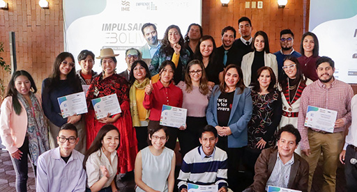 IME, Actívate Sucre y EmprendeBo premian con capital semilla a 10 emprendedores del país