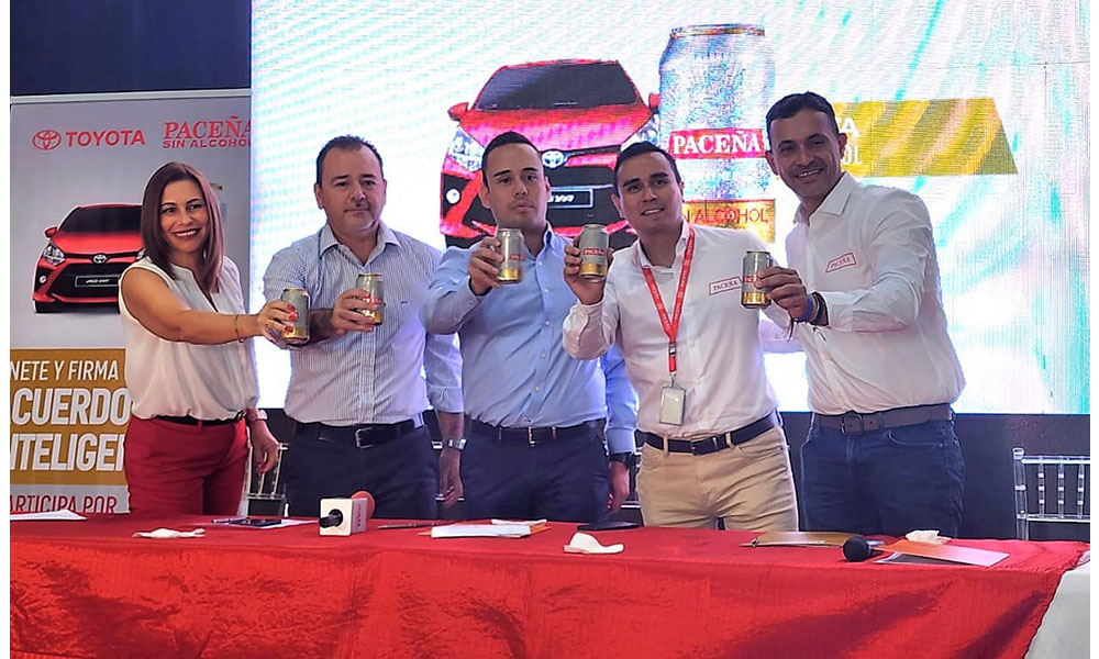 Paceña Sin Alcohol y Toyota Bolivia firman Acuerdo  Inteligente para promover la conducción responsable