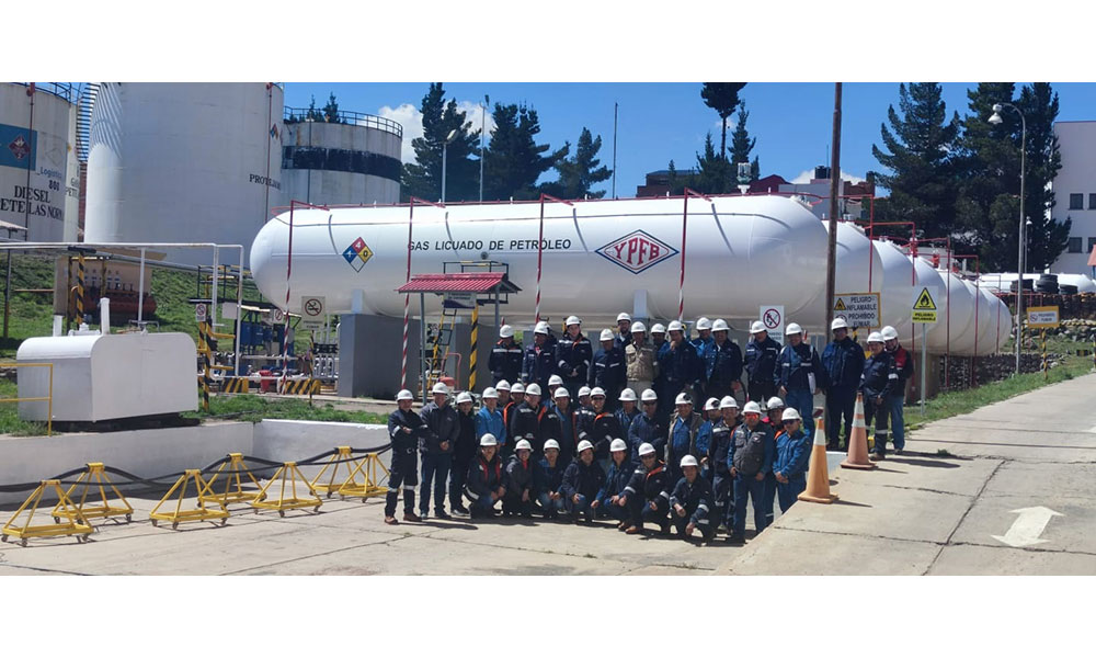 Inspección técnica establece que tanques de GLP de Potosí ofrecen altos niveles de seguridad