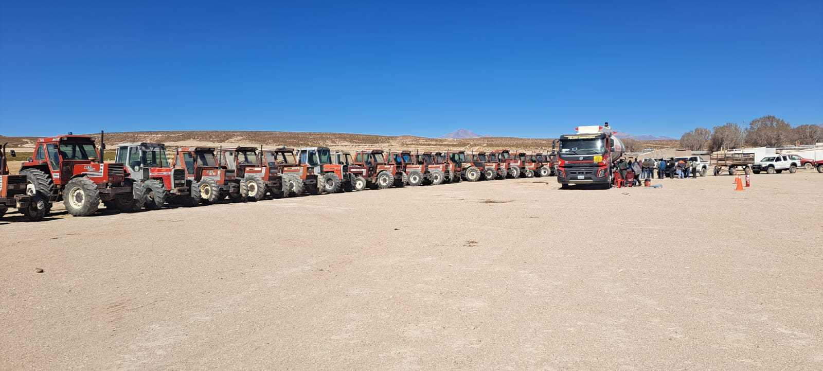 YPFB abastece con 120.000 litros de diésel oil a productores de quinua del altiplano sur de Potosí