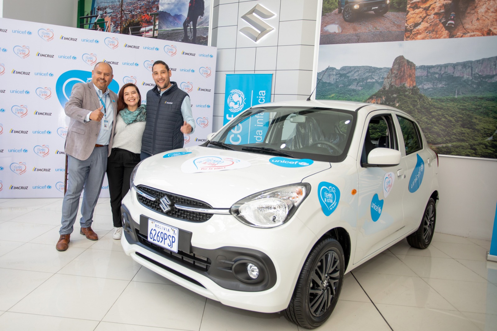 Imcruz y Unicef entregan el auto 0km a la ganadora de la Teleton “Tiempo de Actuar 2023”